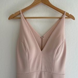 Blush BHLDN Bridesmaids Dress